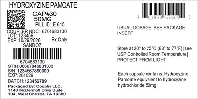 Label (0185 0676 05 Hypam 50mg 67046 831 30)